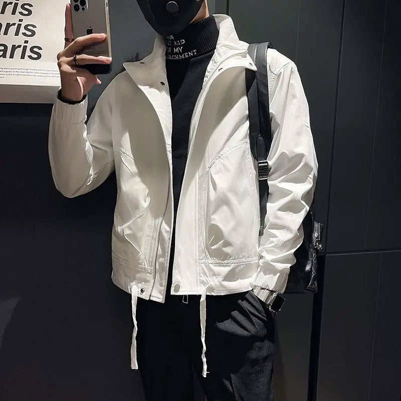 Men's Stand Collar Casual Jacket