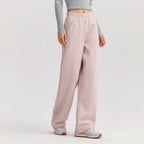High-Waist Wide-Leg Casual Pants