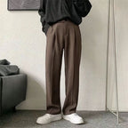 Ice-Silk Men’s Summer Straight Pants