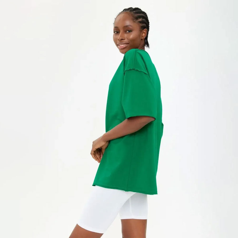 Casual Oversized Cotton T-Shirt Women