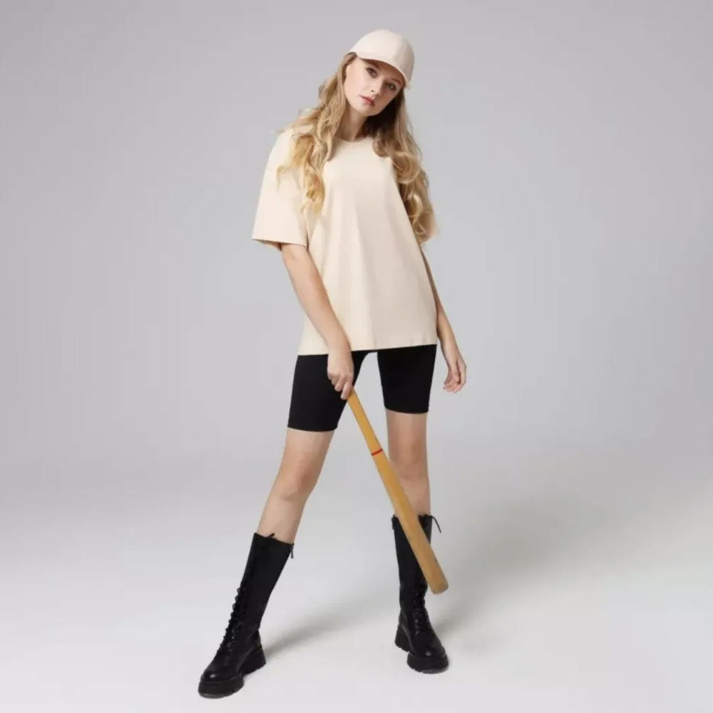 Women’s Cotton Solid T-shirt
