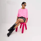 Casual Oversized Cotton T-Shirt Women