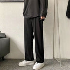 Ice-Silk Men’s Summer Straight Pants