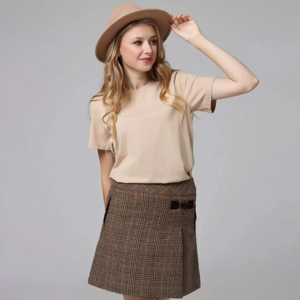 Women’s Cotton Solid T-shirt