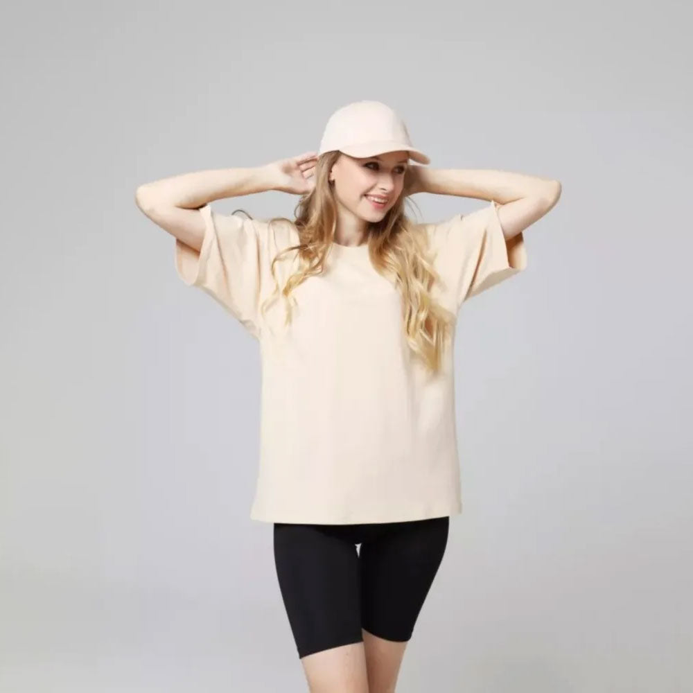 Women’s Cotton Solid T-shirt