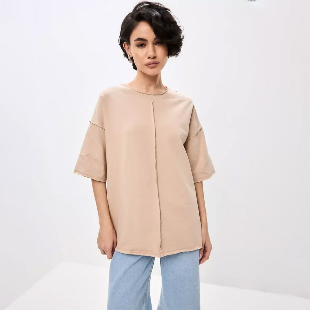Casual Oversized Cotton T-Shirt Women